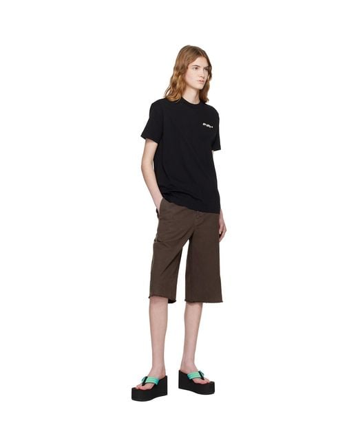 Off-White c/o Virgil Abloh Black Shadow Reg T-Shirt