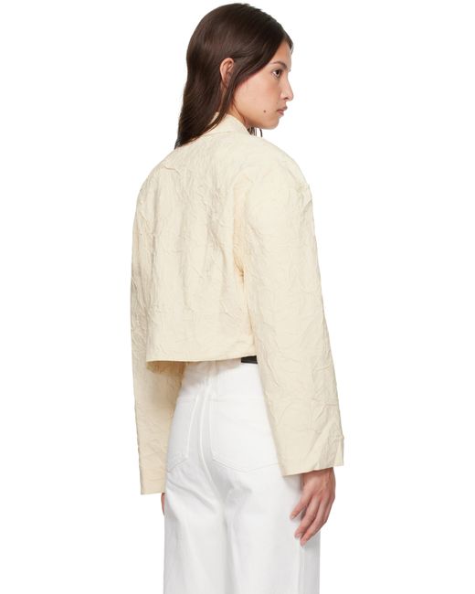 Nanushka Natural Off- Coreen Shirt