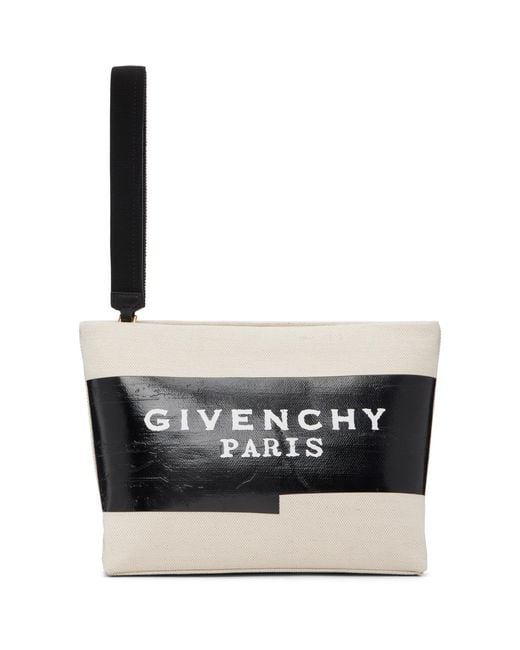 Givenchy Black Tape' Pouch