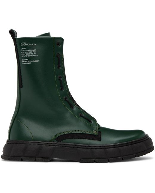 Viron Green Ssense Exclusive 1922z Boots for men