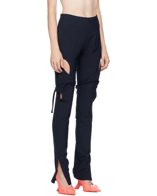OTTOLINGER Blue Fitted Loop Trousers