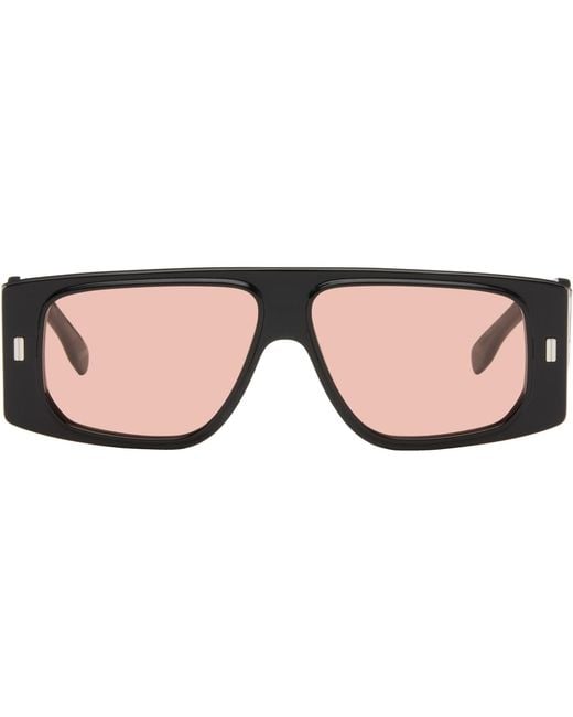 Fendi Pink Ff Squared Sunglasses
