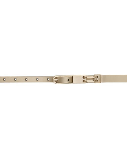 Rick Owens Spalla Tongue Belt in Black for Men | Lyst