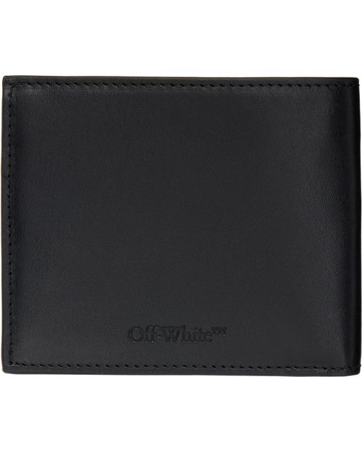 Off-White c/o Virgil Abloh Blue Bookish Arrow Spray Bifold Wallet for men