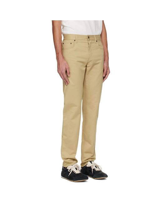 Burberry Natural Logo Patch Jeans for men