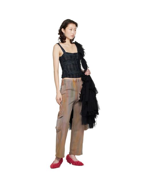 Collina Strada Black Nettle Tank Top
