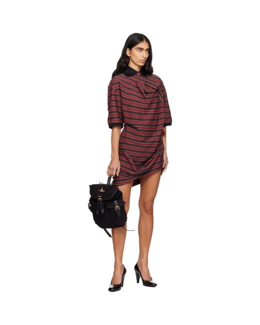 Vivienne Westwood Black Highland Small Backpack