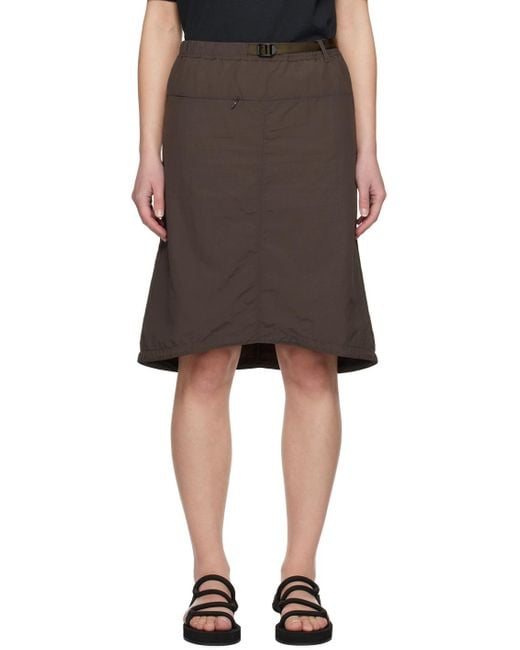 Gramicci Black Packable Skirt
