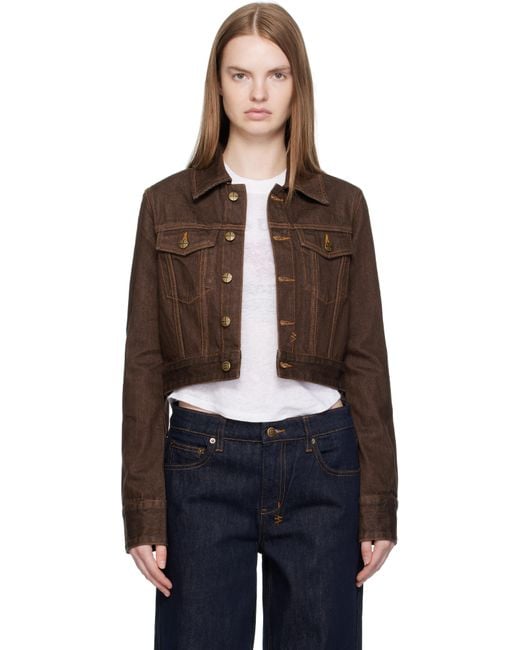 Ksubi Black Slim Denim Trucker Jacket