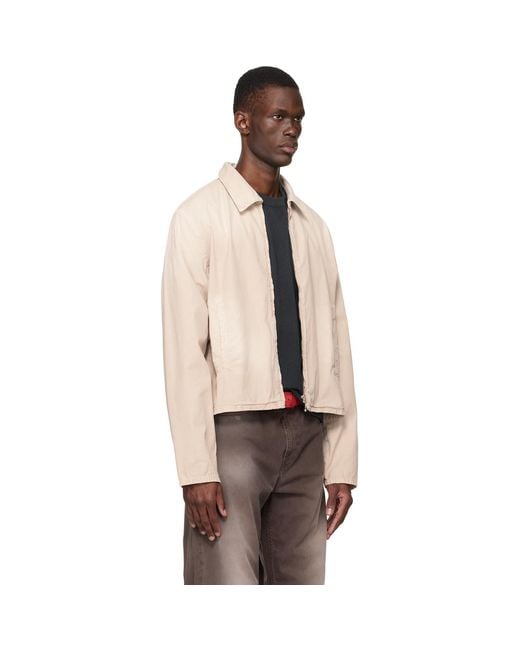 Stockholm Surfboard Club Black Cotton Logo Jacket for men