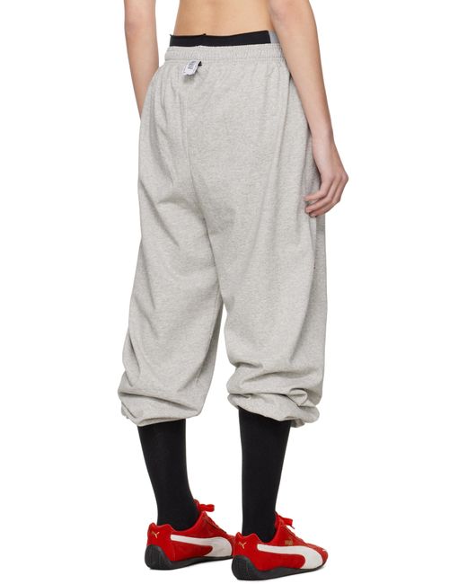 Pantalon De Détente Écourté '07' Gris PROTOTYPES en coloris White