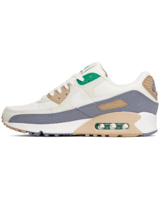 Nike Black Off-white & Beige Air Max 90 Se Sneakers for men