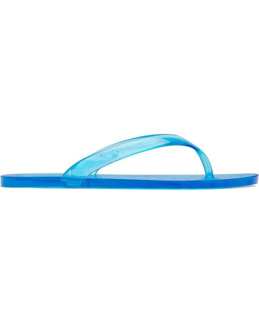 Ancient Greek Sandals Black Jelly Flip-Flops