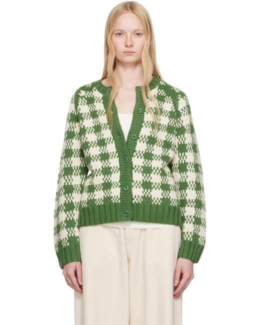 YMC Green Atomic Cardigan