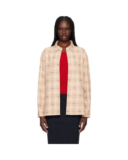 Maison Kitsuné Multicolor Light Overshirt