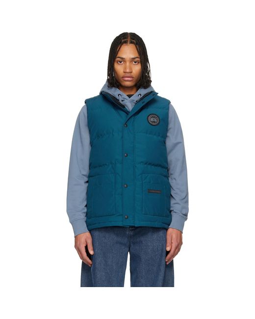Canada Goose Blue Label' Freestyle Crew Down Vest for men