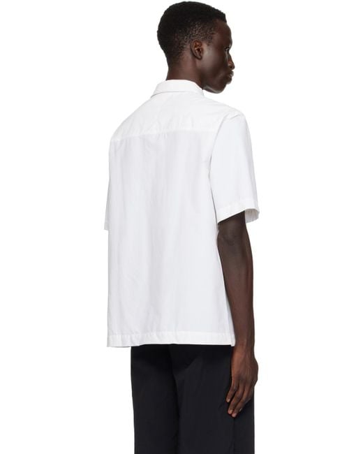 BERNER KUHL White Wander Shirt for men
