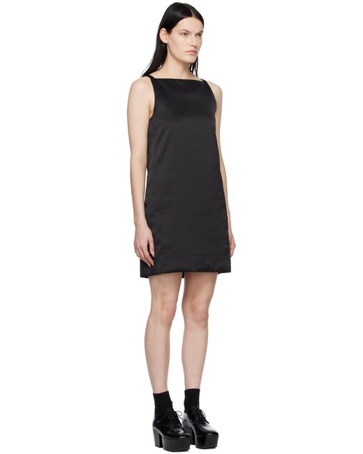 Robe Courte Sans Manches Noire Proenza Schouler en coloris Black
