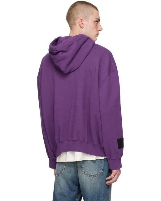 Pull à capuche mauve édition future Lanvin pour homme en coloris Purple