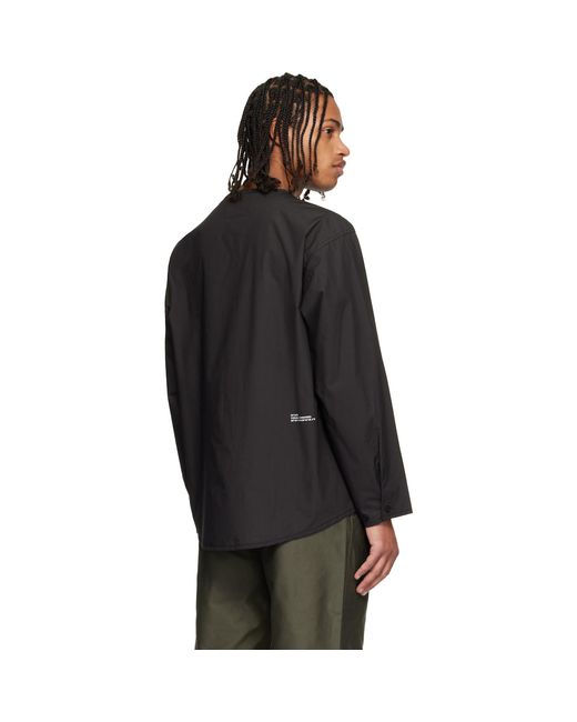 (w)taps Black Scout 01 Ls Shirt for men