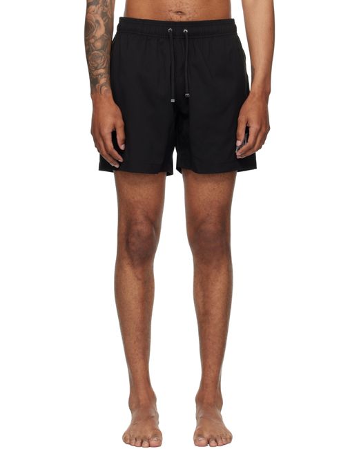 Amiri Black Ma Core Logo Swim Shorts for men