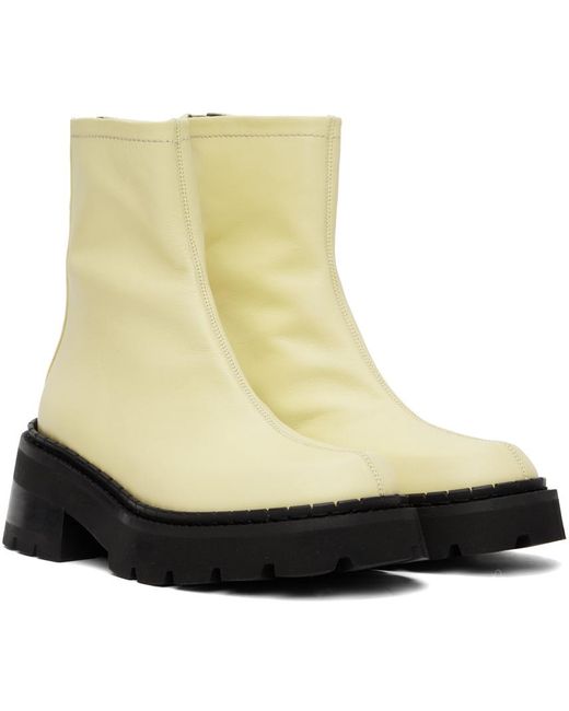 By Far Black Yellow Alister Boots