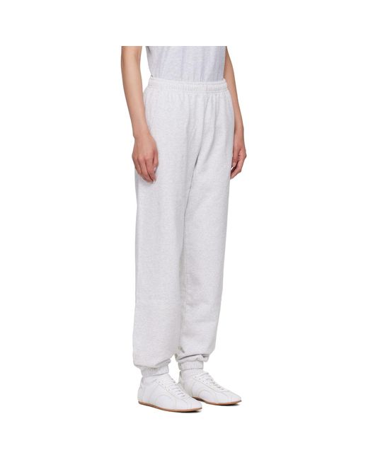 Sporty & Rich White 'Ny Health Club' Sweatpants