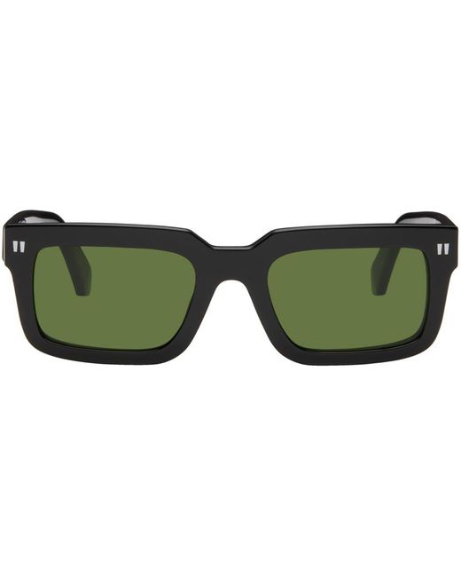 Off- lunettes de soleil noires à clip Off-White c/o Virgil Abloh pour homme en coloris Green