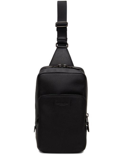 COACH Black Gotham Bag for Men Lyst