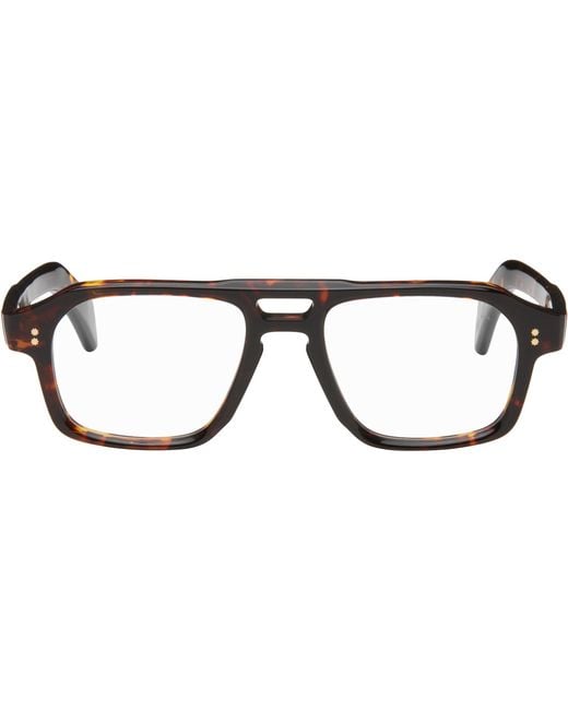 Cutler & Gross Black Gr15 Aviator Optical Glasses for men