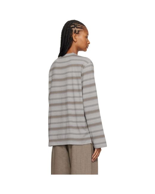 Our Legacy Gray Box Longsleeve T-Shirt