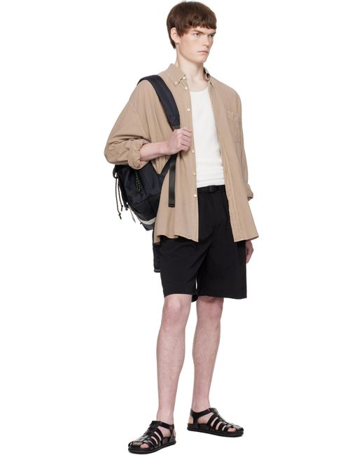 メンズ A.P.C. ネイビー Treck バックパック Black