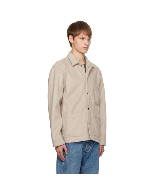 FORMA Natural Brushed Work Jacket for men