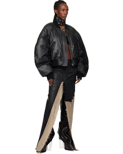 Rick Owens Concordians Strobe Neck Band Choker in Black for Men | Lyst