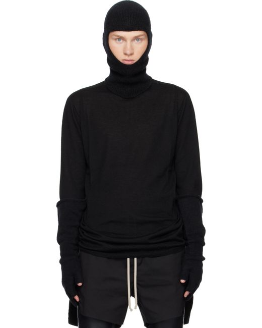 リックオウエンスPORTERVILLE オーバーサイズニットセーター ブラック