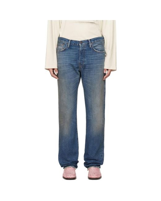 Acne Blue 1996M Bingo Jeans for men