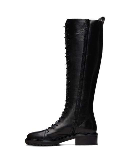 Aeyde Black Rikki Tall Boots