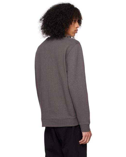 Norse Projects Black Brown Vagn Classic Sweatshirt for men