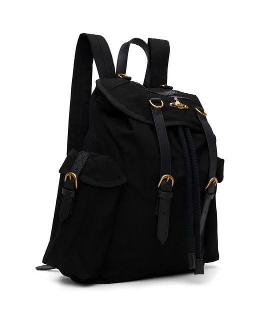 Vivienne Westwood Black Highland Backpack