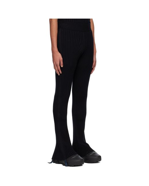 Dion Lee Black Gathered Utility Lounge Pants for men