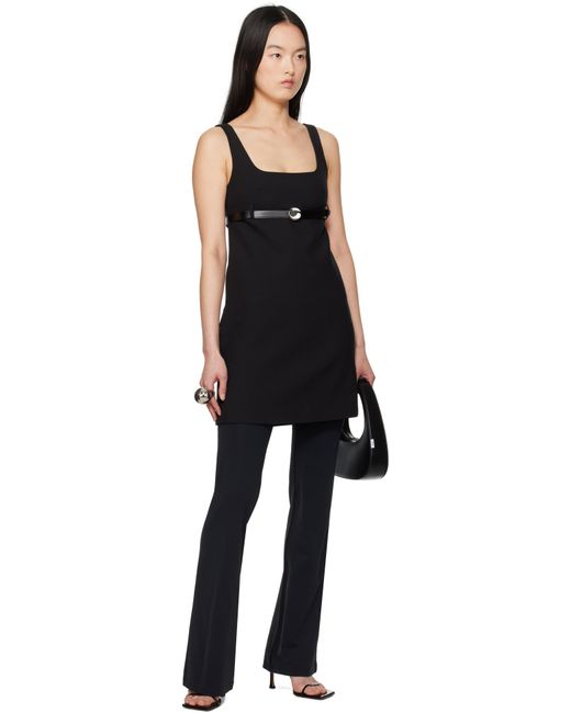 Coperni ブラック ベルト テーラード ミニワンピース Black