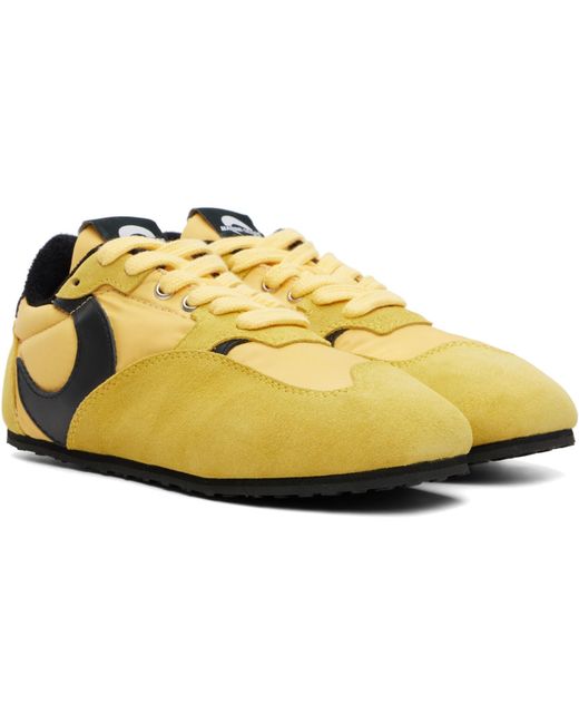 MARINE SERRE Yellow Ms Rise Iii Sneakers