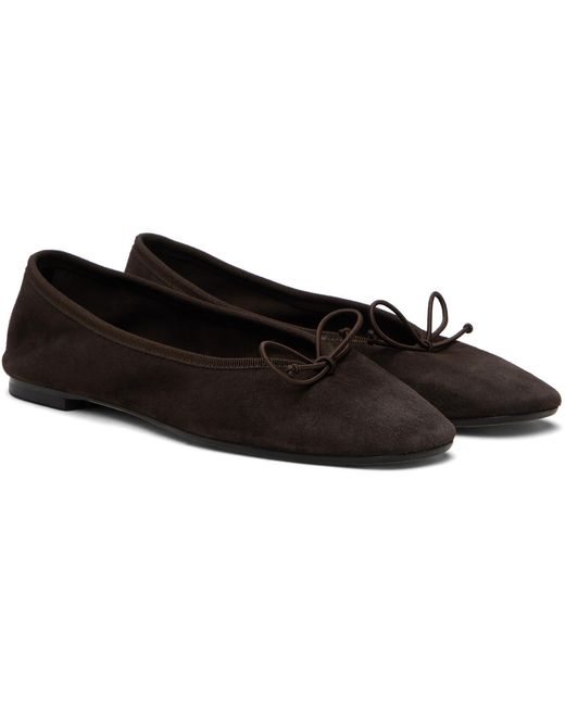 Aeyde Black Tiby Ballerina Flats