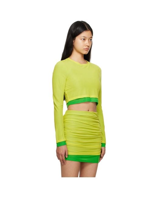 Simon Miller Yellow Mimsy Long Sleeve T-Shirt