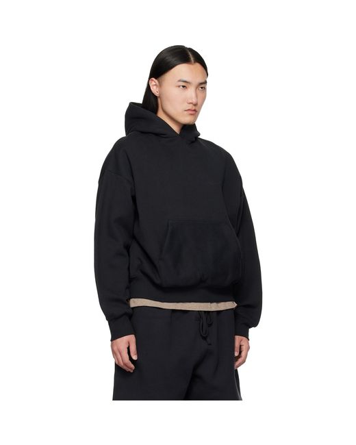 Fear Of God Black Classic Hoodie for men