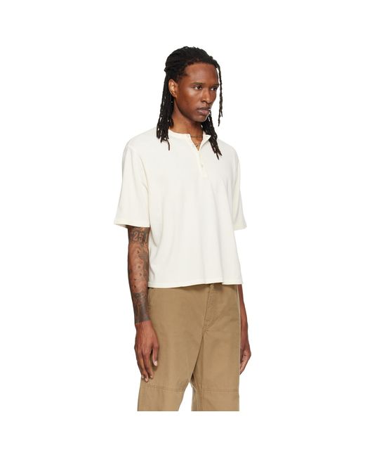 Jeanerica White Off- Faldo T-Shirt for men