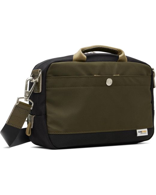 Master Piece Black Khaki & Potential 2Way Mini Shoulder Bag for men