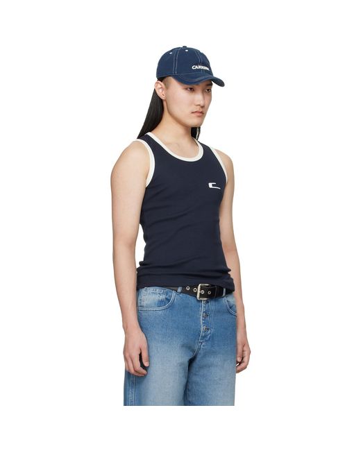 Carrera Blue Ferraz Tank Top for men