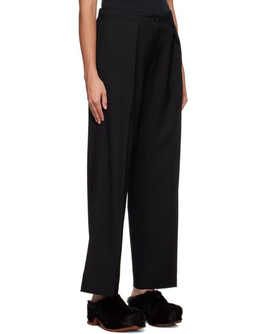 Acne Black Tailored Trousers