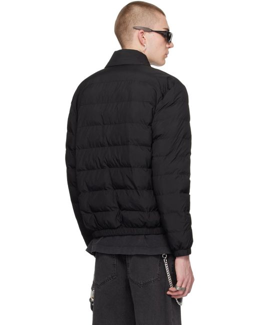 1017 ALYX 9SM Black Buckle Puffer Jacket for men